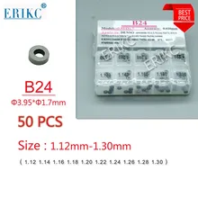 Прокладки ERIKC регулировочные прокладки Shim B24 регулировочные прокладки в24 прокладка шайба в24 Размер: 1,12-1,30 мм
