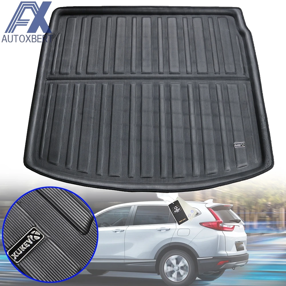 

AX Upper Deck Position For Honda CRV CR-V 2017 2022 Trunk Rear Cargo Boot Liner Mat Floor Tray Mud Kick Carpet Protector 2021