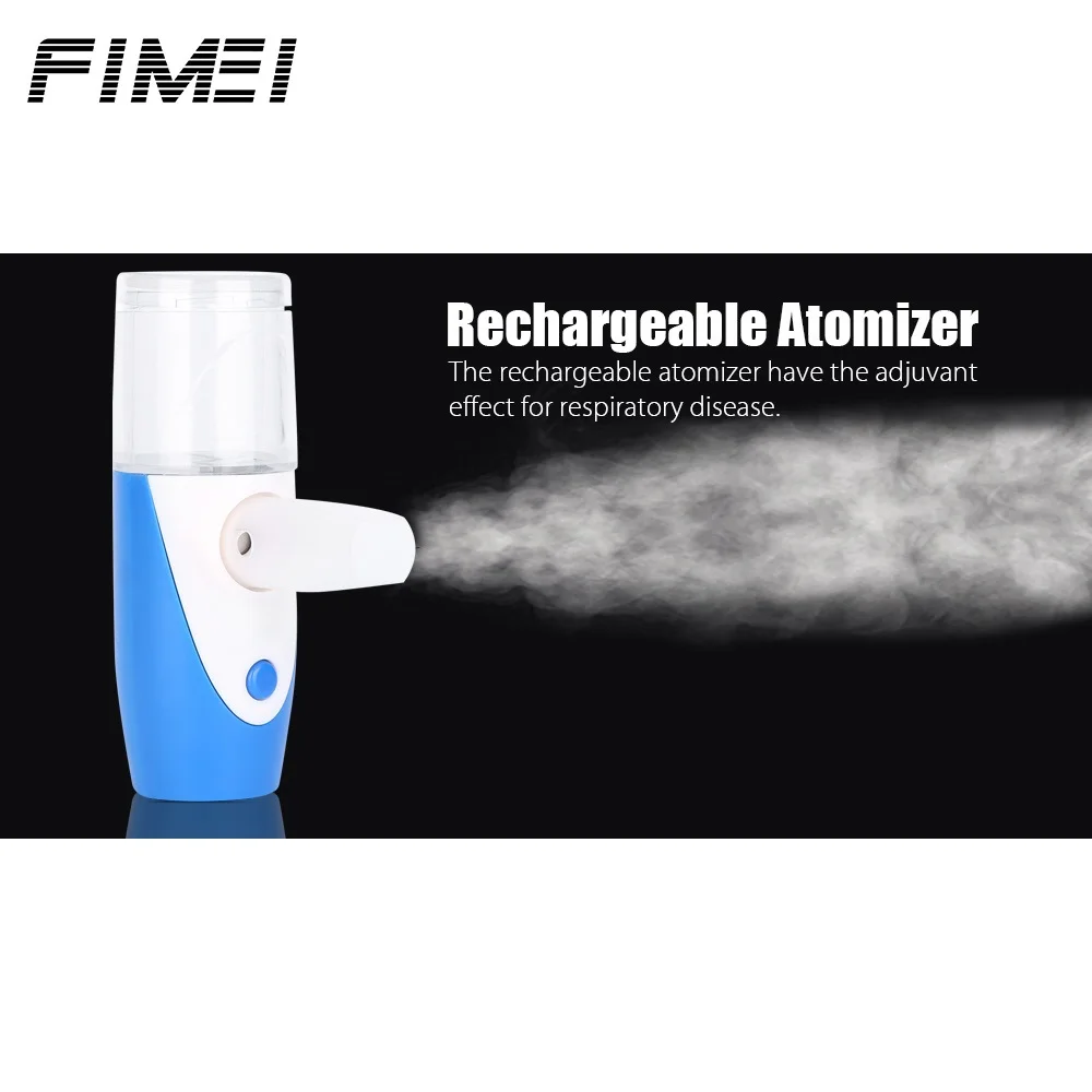 

FIMEI Rechargeable Atomizer Inhaler Nebulizer Air Humidifier MY-121 Beauty Instrument Aromatherapy Rhinitis Skin Replenishment