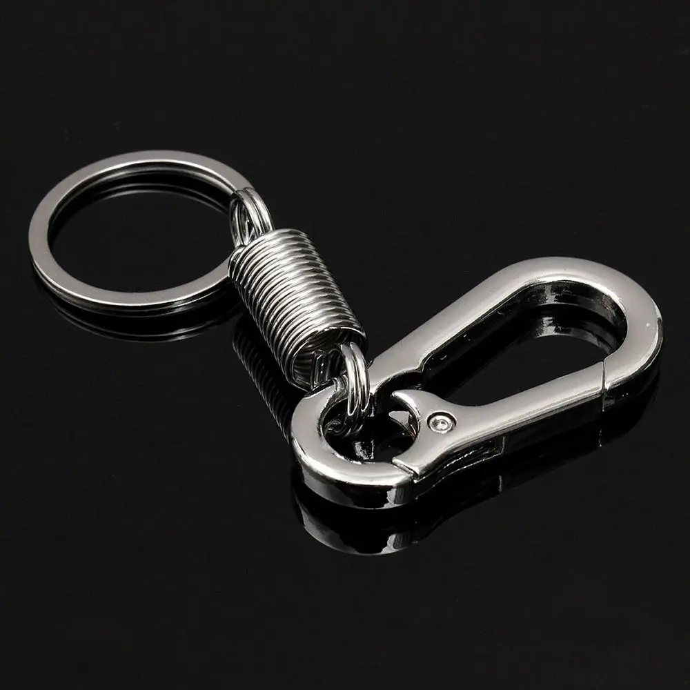 1 шт. пружинный автомобильный брелок из нержавеющей стали|belt buckle clip|retractable bucklest