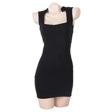 Summer Style Women Slim Fashion Sleeveless Sexy Dress Bodycon Party Evening Club Dress