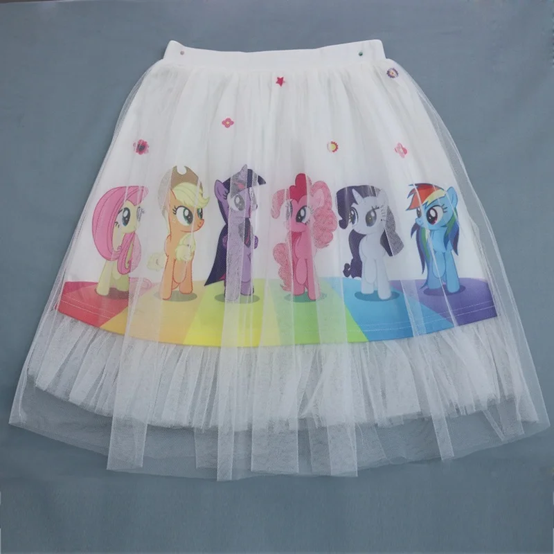 Girls Toddler Skirts Cartoon Unicorn Tutu Pony Horse Icing Anna