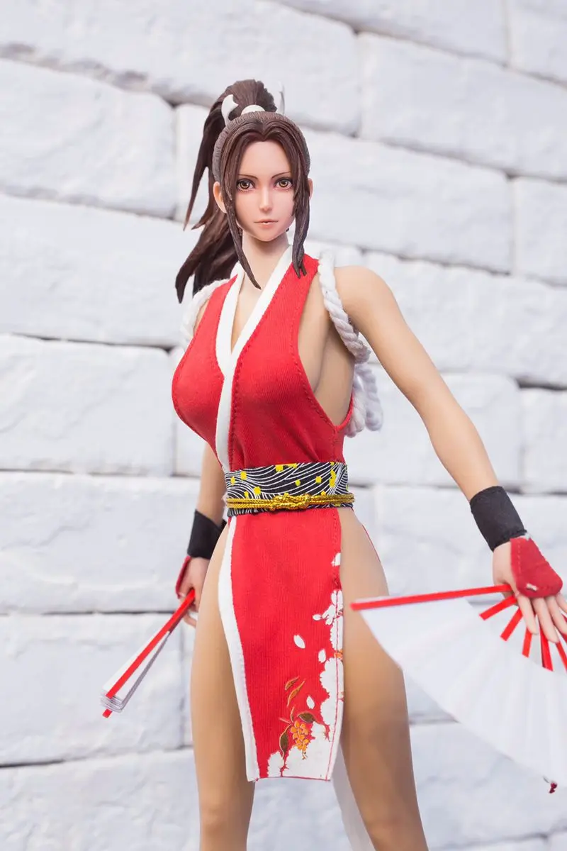 1/6 масштабная Коллекционная фигурка кукла KOF Fighting girl Mai Shiranui с бесшовным корпусом 1" фигурка куклы пластиковая модель игрушки