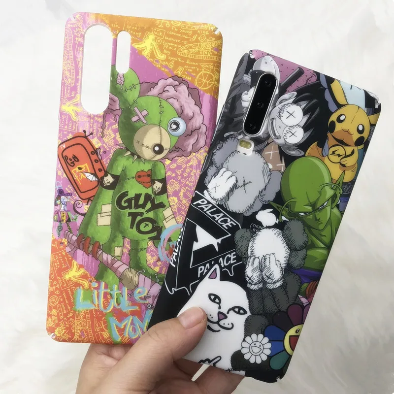 MUSSELS Cartoon PC Phone Case For Huawei P20 P30 Lite P10 Mate 20 Pro Ultrathin Hard Cover Honor 9 10 8X V10 V20 |
