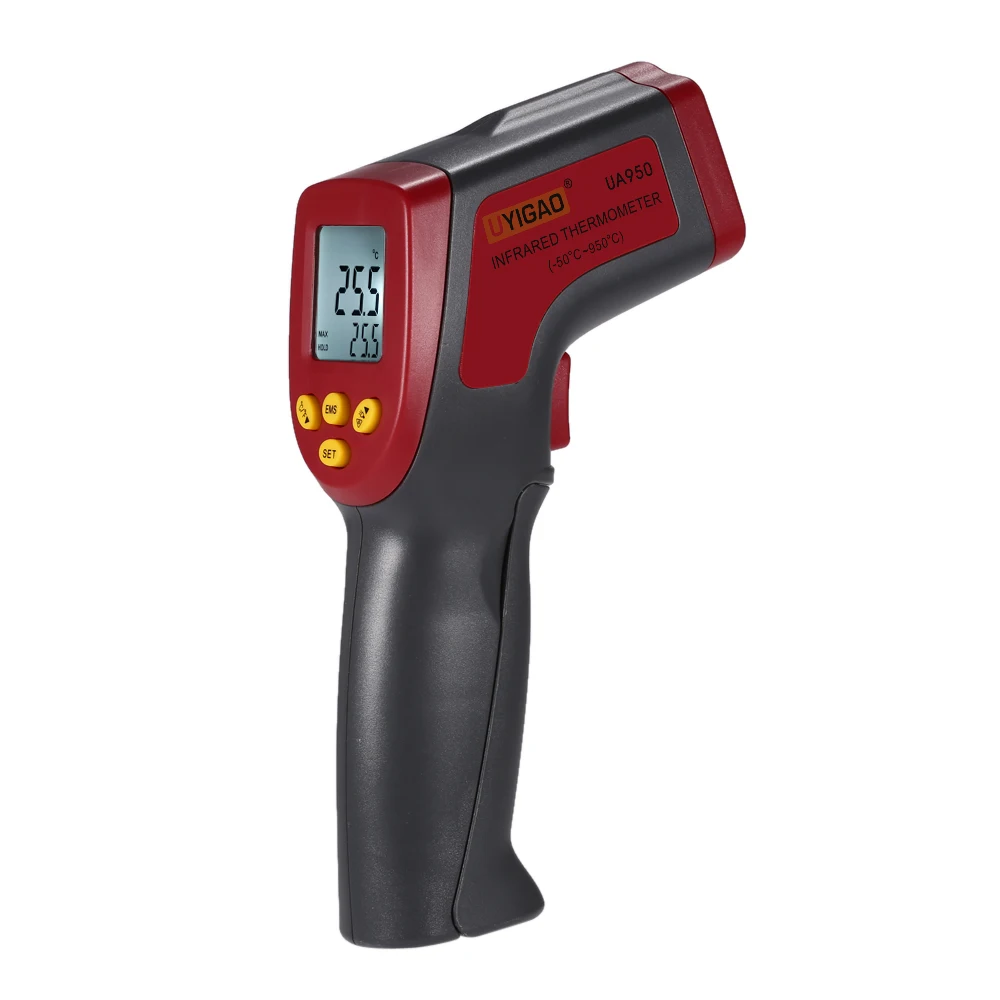 

UYIGAO UA950 Digital LCD Infrared IR Thermometer Temperature Tester Pyrometer thermometre infrarouge termometro infrarrojo