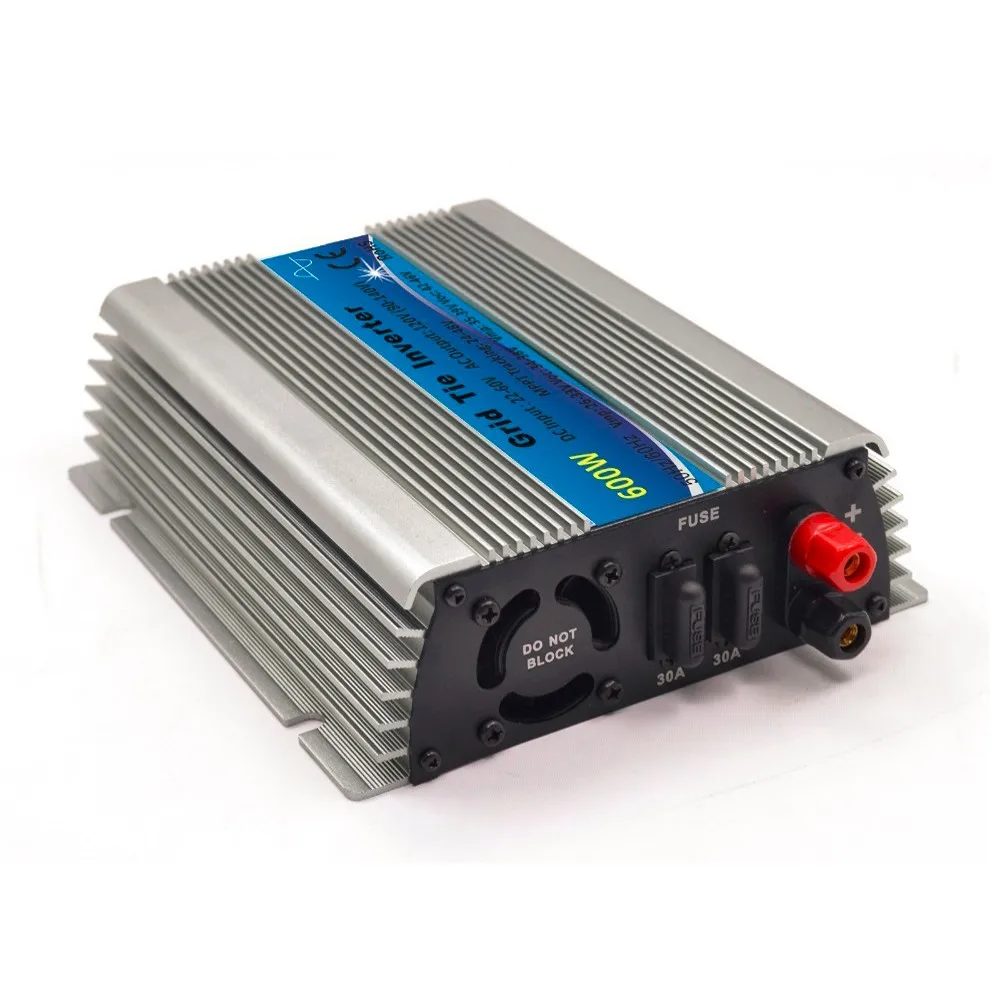 Inversor do Laço da Grade da C.a. Solar do Inversor do Laço da Grade de 600w dc a 120v Onda Senoidal Pura Mppt ou 22-60v 230v 10.5-28v Renovação da Casa