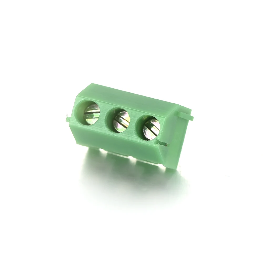 Прочный 20 шт. 2/3P 10A 300 В 3 96 мм винт типа PCB женский подключаемый клеммный блок