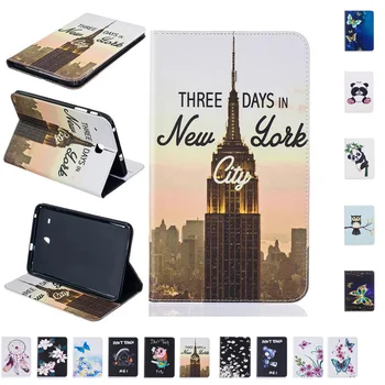 

For Galaxy Tab E 8.0" T375 Cartoon Leather Stand Case For Coque Samsung Galaxy Tab E 8.0 T377 T375 Tablet Cover Case Kids