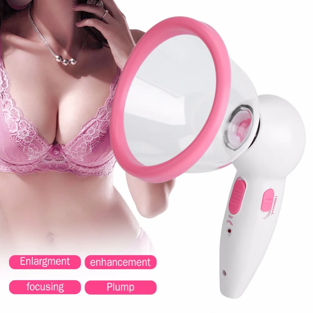 

Electric Breast Enhancement Enlargement Massager Infrared Heating Therapy Vacuum Pump Cup Chest Massage Anti-Cellulite Machine