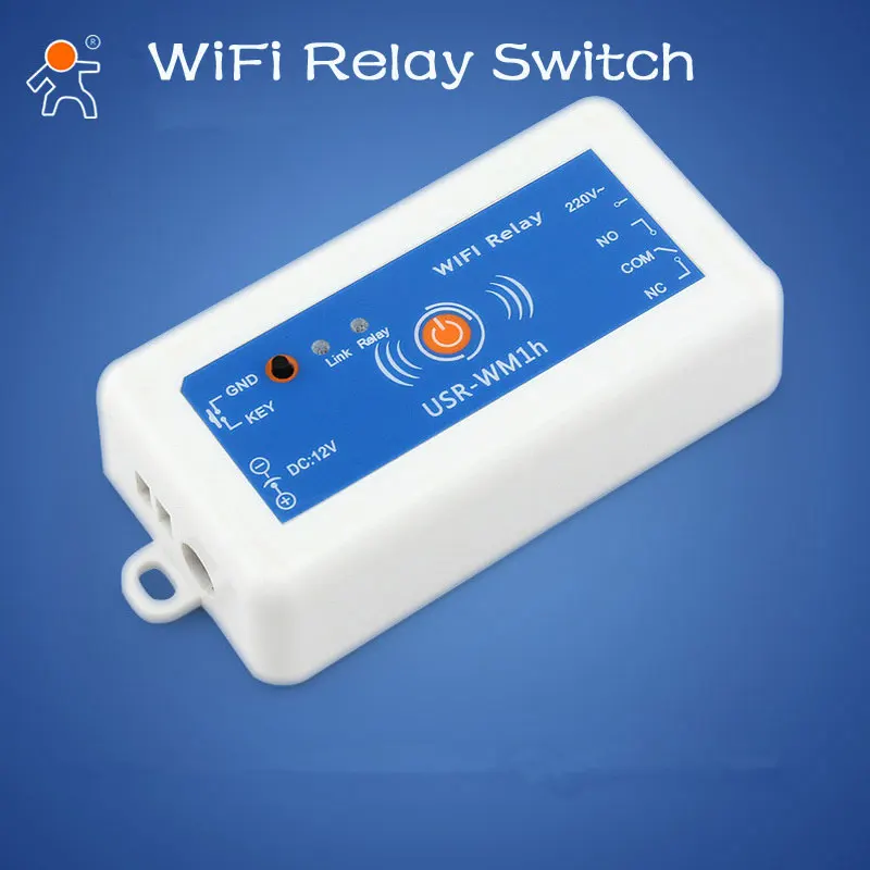 USR WM1H Wireless Remote Control Wifi Relay Switch 220V, DC12V Smart
