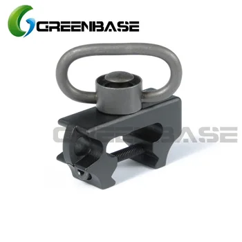 

Greenbase CQC Airsoft Tactical Universal Attachment Rifle QD Quick Detach Multi Sling Swivel Adapter Fit Hunting Weaver Rail