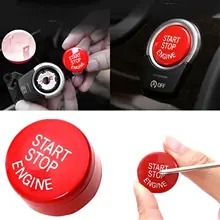 Автомобильный кнопка запуска двигателя Стоп паста кнопочный переключатель кольцо зажигания для BMW F20 F21 F30 F31 F10 F11 F01 F48 F25 F15 F16 стайлинга автомобилей