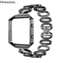 HIPERDEAL браслет из нержавеющей стали смарт часы ремешок+ чехол для Fitbit Blaze Hot 17Dec16 Прямая поставка F