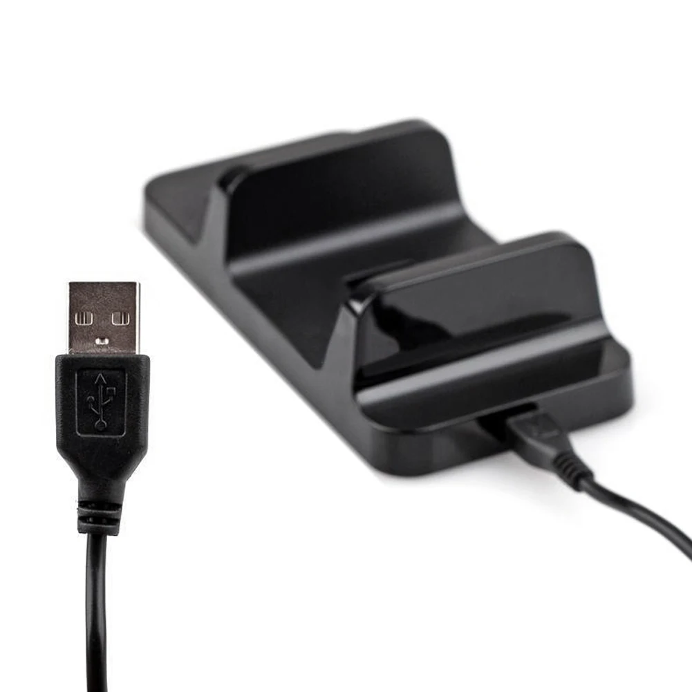 LED Dual Gaming Wireless Controllers Charger Stand Charging Dock