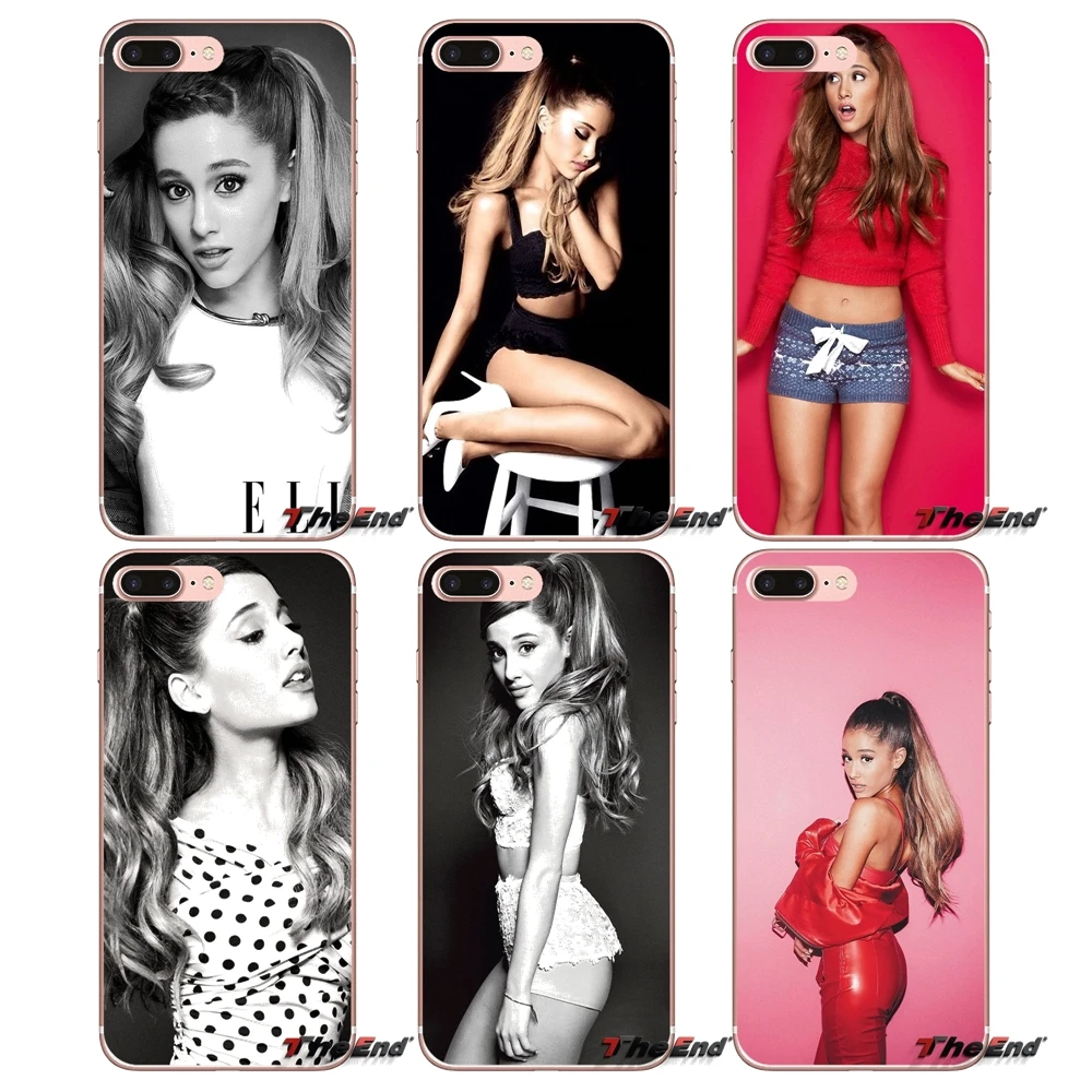 Мягкий чехол Ariana Grande для Samsung Galaxy S9 Plus Note 8 One oneplus 5T Meizu M5s LG V30 HTC U11|Чехлы-накладки| |
