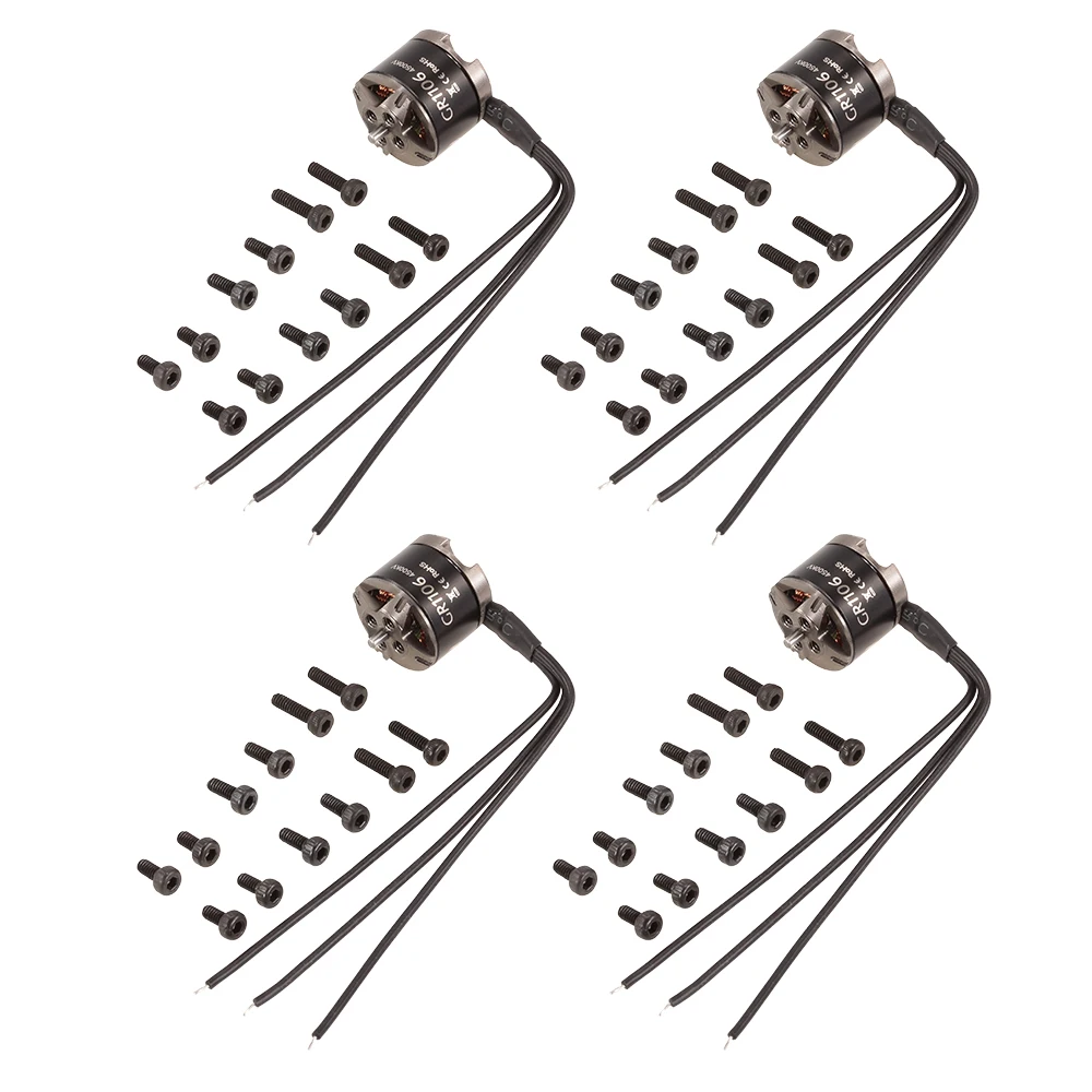 

4pcs GR1106 4500KV High Power RC Brushless Motor 3/4S for FPV Racing Drone Quadcopter 110 130mm RC Quadcopter Motor
