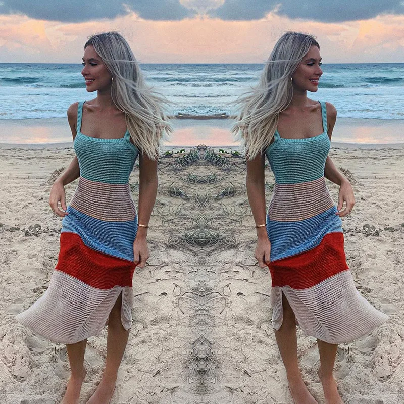 

summer dress 2019 vestidos Beach sling dress party vestidos de fiesta vintage clothes casual women clothes sexy top