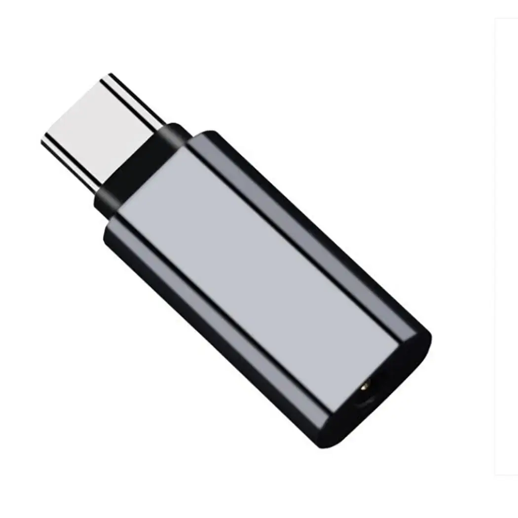 

Headphone Adapter Type-C To 3.5 Audio Adapter 1.5g Mobile Audio Converter TYPE-C Interface Model Black, White