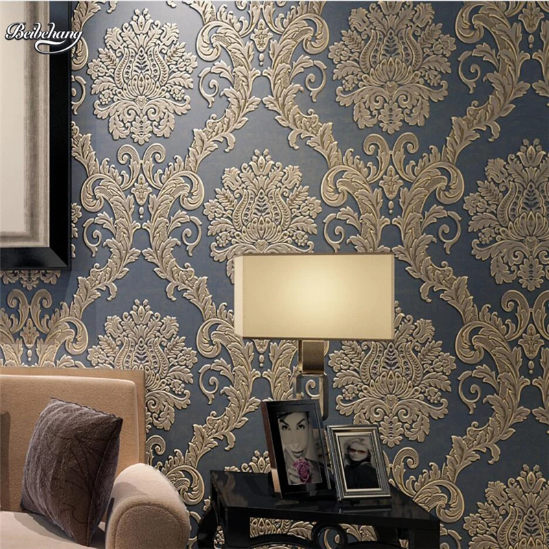 beibehang American nonwovens living room TV background wallpapers