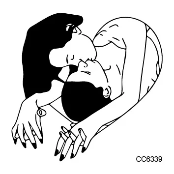 6X6cm Sexy Old School Style Make Love Depp Kiss Temptation Temporary Tattoo Sticker Body Art Water Transfer Fake Taty 6X6cm Sexy Old School Style Make Love Depp Kiss Temptation Temporary Tattoo Sticker Body Art Water Transfer Fake Taty