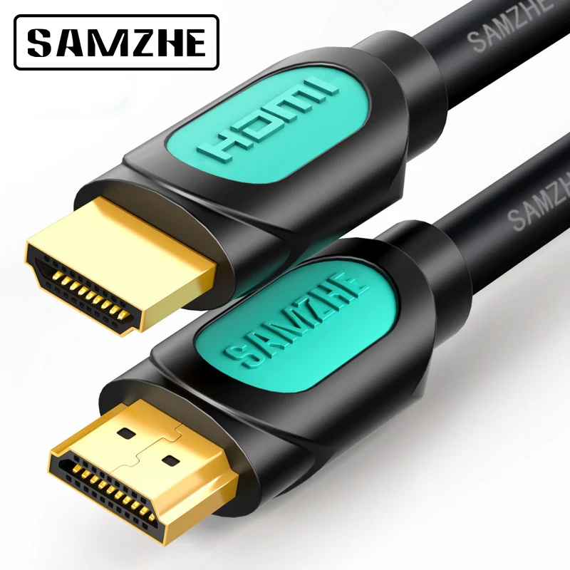 SAMZHE 4 K HDMI 2.0 كابل 3D 60FPS كابل AV ل HD TV LCD العارض الكمبيوتر آبل PS 3/4 TV-BOX جهاز عرض الشاشة SAMZHE 4 K HDMI 2.0 كابل 3D 60FPS كابل AV ل HD TV LCD العارض الكمبيوتر آبل PS 3/4 TV-BOX جهاز عرض الشاشة