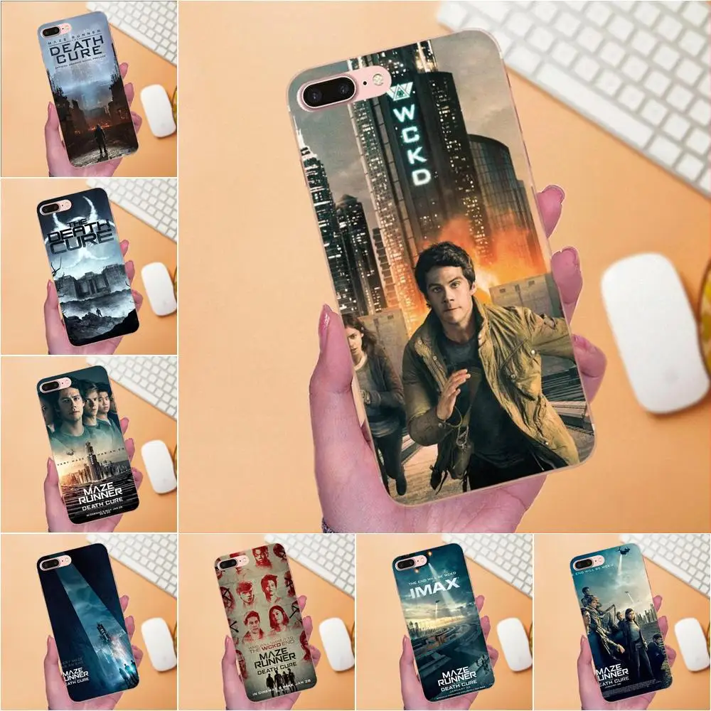 Для Xiaomi Redmi Note 2 3S 4 4A 4X 5 5A 6 6A Pro Plus Мягкий дизайн лабиринт Runner The Death Cure