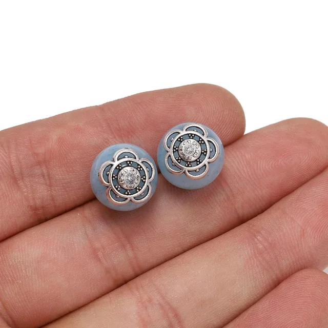 Tapas espaciadas para fabricación de joyas, accesorios de joyería, 10mm, 50 unidades por lote Tapas espaciadas para fabricación de joyas, accesorios de joyería, 10mm, 50 unidades por lote