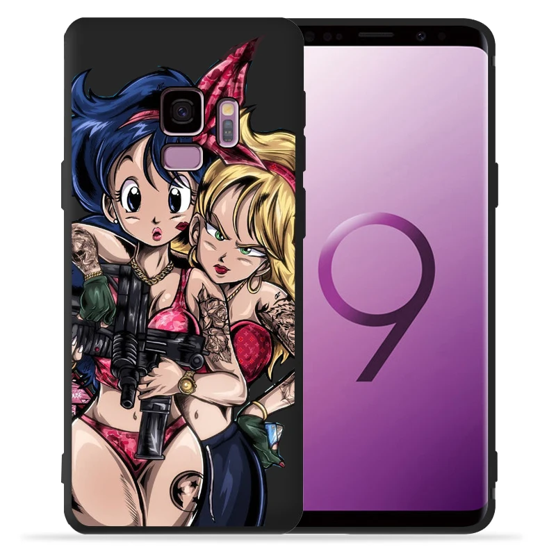 Dragon Ball Супер Саян Гоку Вегета Дракон Чехол для телефона для samsung Galaxy S9 S8 S10 плюс S7 S6 край S10 Lite Note9 8 крышка Etui