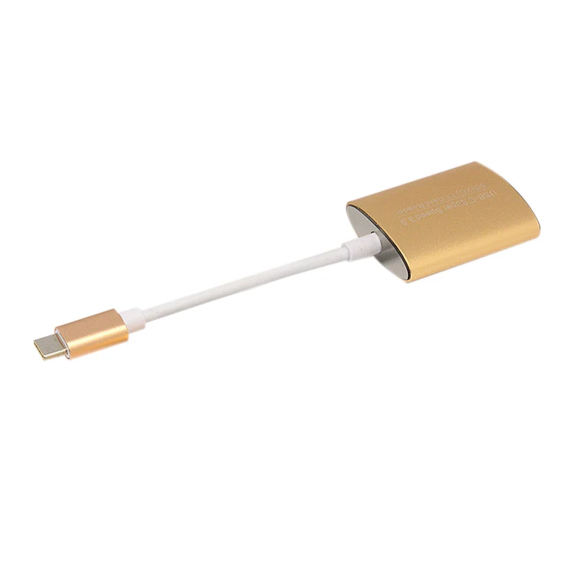 Алюминиевый сплав высокая скорость 3,0 кардридер для Macbook Usb 3.1Type-C до 3.0Sd/Tf кардридер