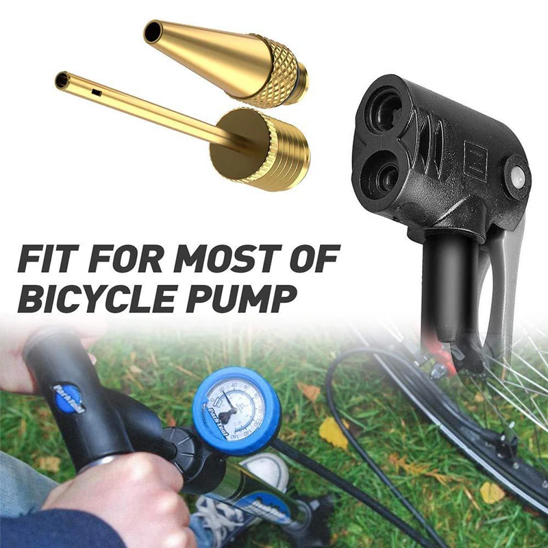 

Converter Valve adapter Set Pump tube 15pcs Cycling Bicycle Copper Convenient