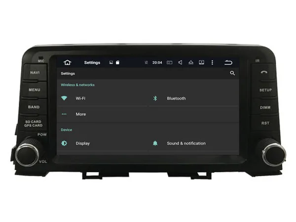 Cheap Android 8.0 octa core 4GB RAM car dvd player for KIA PICANTO 2017 ips touch screen head units tape recorder radio with gps 4