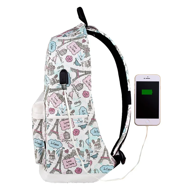 mochila cremallera oculta