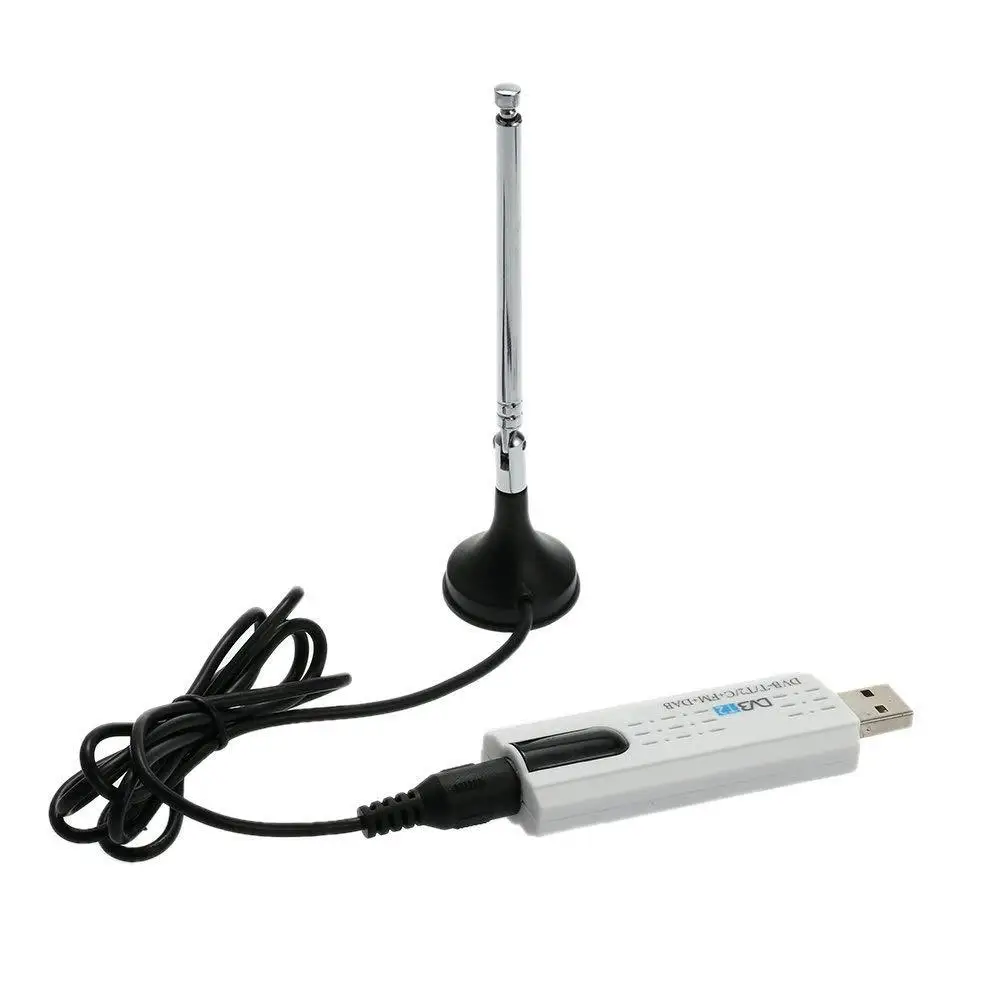 1 шт. USB 2,0 DVB-T2/T DVB-C ТВ тюнер Флешка USB ключ для ПК/ноутбука Windows 7/8