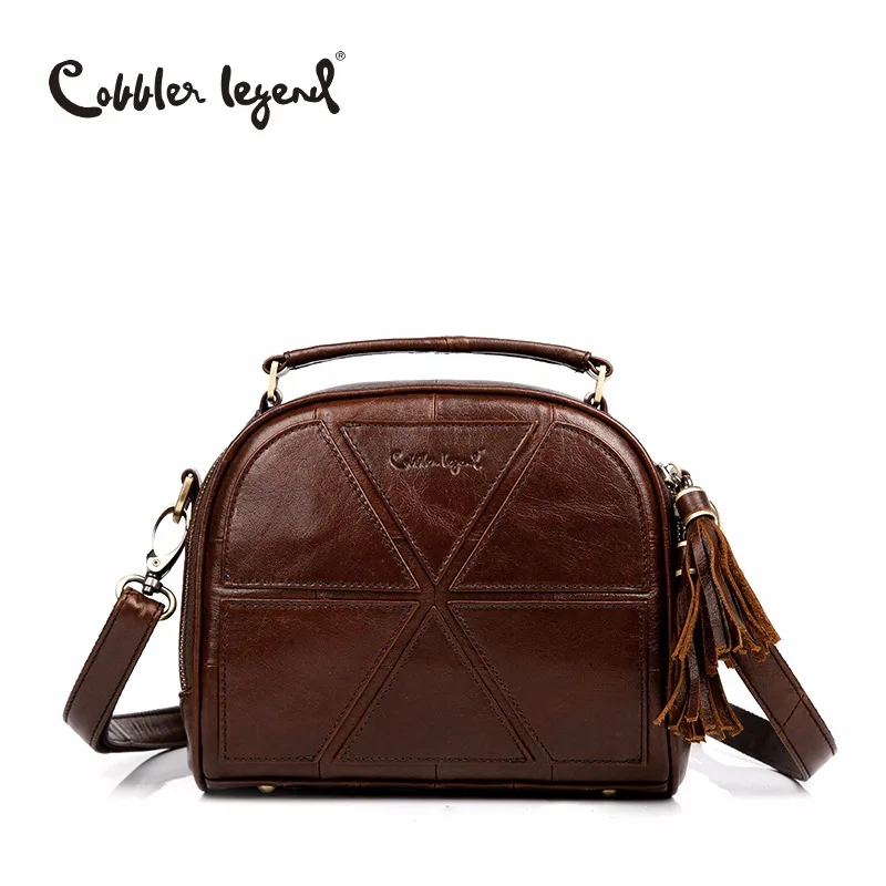 

Cobbler Legend Tassen Women Messenger Bags Female Genuine Leather Totes Patchwork Designer Handbags Women Crossbody Bag Small
