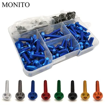 

Motorcycle Fairing Bolts Nuts Kit Body Fastener Screws For KAWASAKI Z900 Z650 Z800 NINJA 250 300R 300 Z250 Z300 250R Accessories