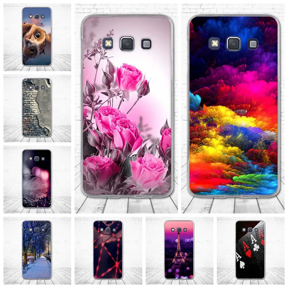 

For Samsung Galaxy A3 Case Soft Silicon TPU Back Cover For Samsung A3 2015 Case 3D Pattern Capa For Samsung SM-A300F Phone Cases