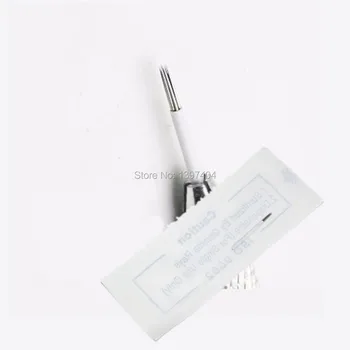 

500pcs Tattoo Tools Handmade 5 Round Needles For Manual Pen Semi Permanent Makeup Manual Fog Pen Needle Eyebrow