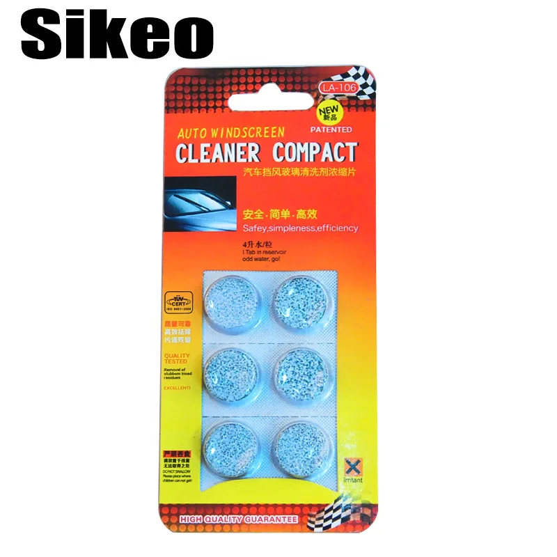 

6pcs/pack Brand New Car Solid Wiper Fine Seminoma Wiper Car Auto Window Cleaning Car Windshield Glass Cleaner