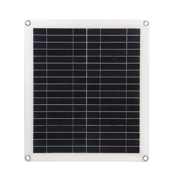 

Solar Panel 25W 5V Solar System DIY For Battery Cell Phone Chargers Portable Solar Cell Double USB Port Solar Panel Power Kit