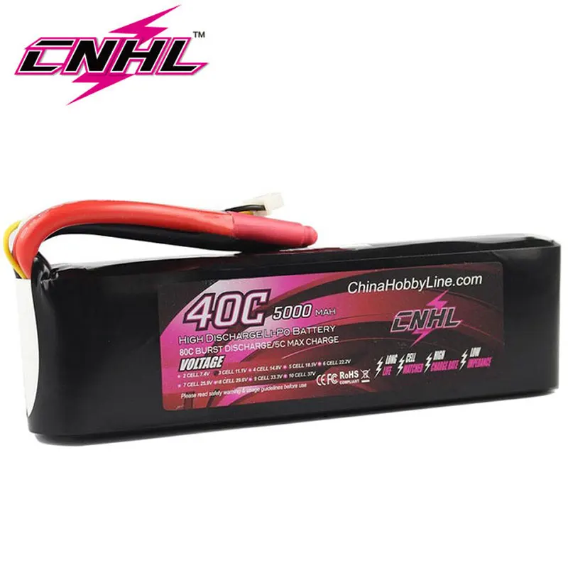 CNHL 3S 11.1V 5000mAh 40C Lipo