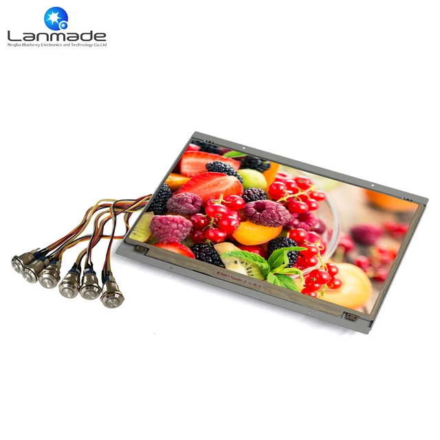 15 Inch Real 1080p Supermarket Display Ideas Open Frame Lcd Video 15 Inch Real 1080p Supermarket Display Ideas Open Frame Lcd Video Wall Mounting On Control Low