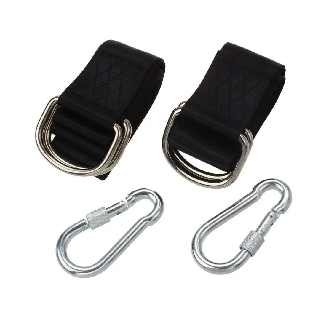 Hot Sale Tree Swing Hanging Kit, Two 59 inch Tree Straps with Safer Lock Snap Carabiner Hooks, Perfect for Tree Swing & Hammoc Hot Sale Tree Swing Hanging Kit, Two 59 inch Tree Straps with Safer Lock Snap Carabiner Hooks, Perfect for Tree Swing & Hammoc