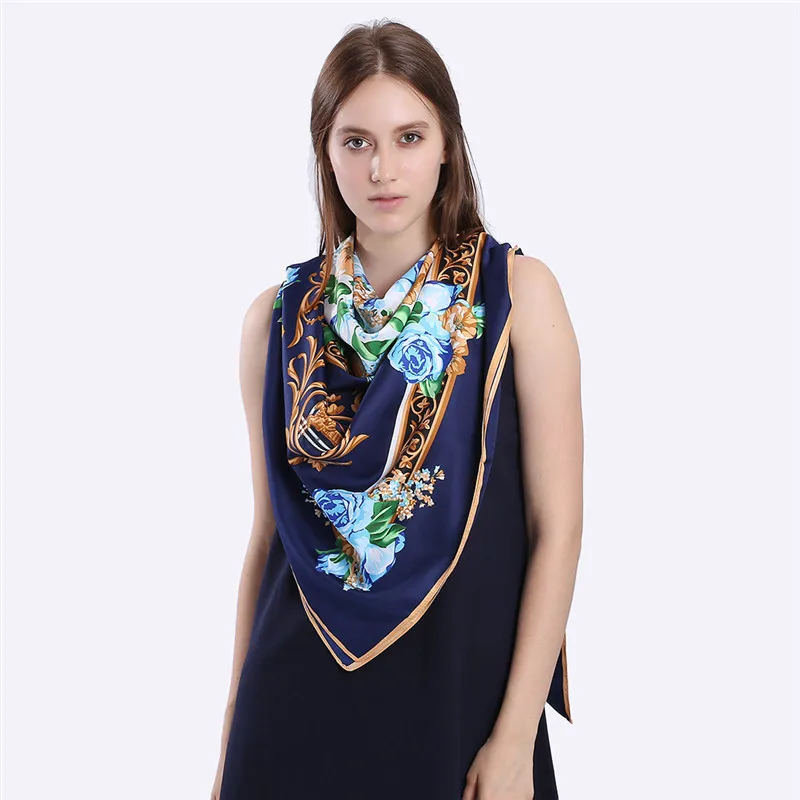 new-luxury- brand-women-floral-print- winter-twill-silk- scarf-17