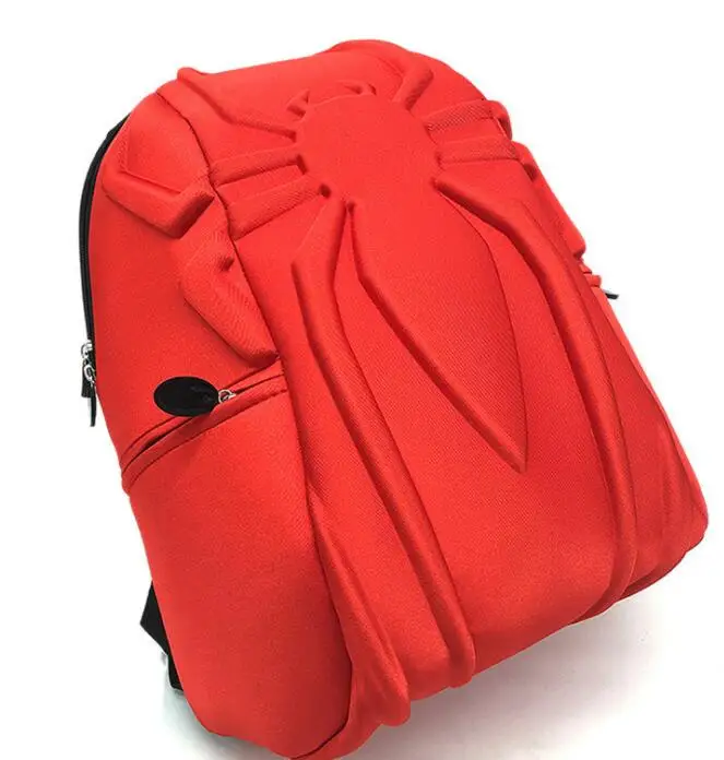 3D стереоскопическая сумка для компьютера продает рюкзак Человек-паук фильм с мультяшным аксессуаром и отделкой новая сумка