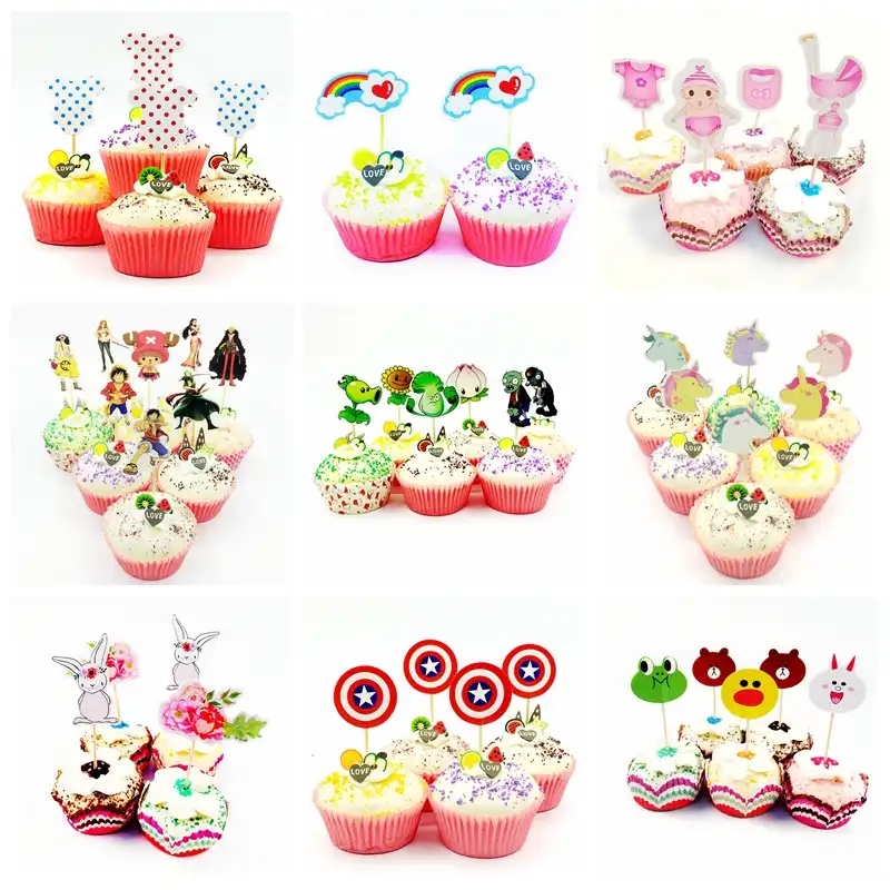 Detail Feedback Questions About 720pcs Birthday Cartoon Anime