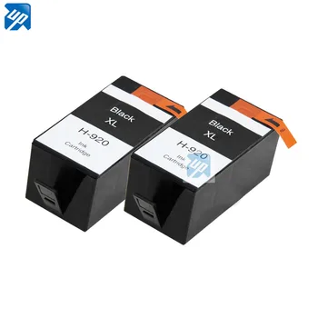 

UP brand 2pk 920XL Black compatible Ink cartridge For HP OfficeJet 6000 6500 6500a 7000 7500a printer SHOW INK LEVEL