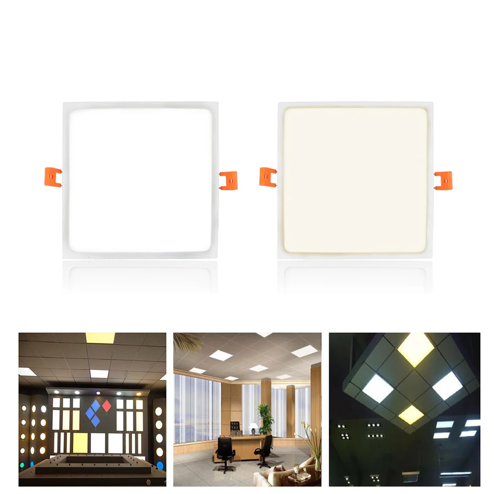 Led Panel Light Ceiling Lamp Downlight Slim Narrow Frame Large