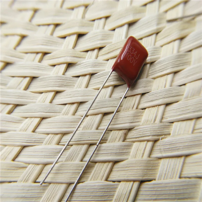 Free shipping 100pcs 0.33uF 334J 100V CBB pitch 5mm 334 330nF CL21X | Обустройство дома