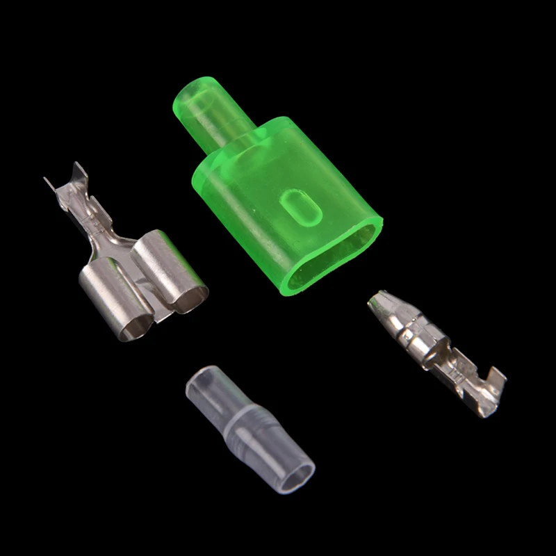 10sets High Quality Bullet Terminal Car Electrical Wire Connector Diameter 4mm 1 female 2male