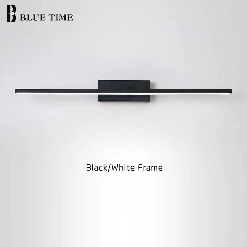 Online Neue Design Mode LED Wand Lampen Für Bad Nacht Moderne Spiegel Front Licht Schwarz   Weiß Fertige LED Wand Lichter AC220V110V